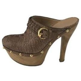 Gucci zoccoli Marrone