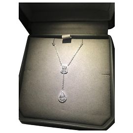 MESSIKA WEISSGOLD DIAMANT HALSKETTE MY TWIN BINDE 0,40CTX2 Weiß
