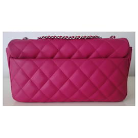Chanel-CLASSIC CHANEL BAG 2 EN 1-Pink,Multiple colors