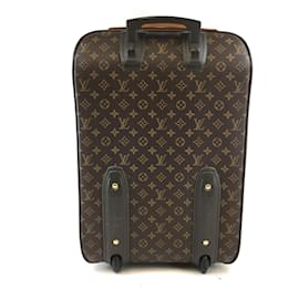 Louis Vuitton-Louis Vuitton Pegase Luggage 55 Monogram canvas-Brown