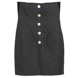 Yves Saint Laurent LINO NEGRO POLKA ES38 Negro