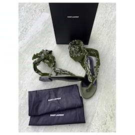 Saint Laurent-Sandals-Red