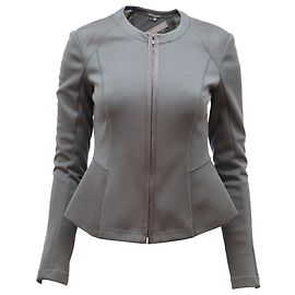 Theory Jondi Blazer in Black Windsurf Black
