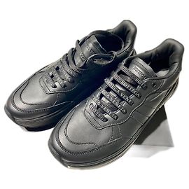 Bottega Veneta Speedster Sneaker schwarzes Leder Schwarz