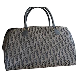 Christian Dior Diorissimo, weekend bag. Navy blue