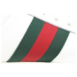 Gucci-men's 9.5 US White Web Ace Sneaker-Other