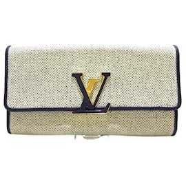 Louis Vuitton-Louis Vuitton Portefeuille capucines-Beige