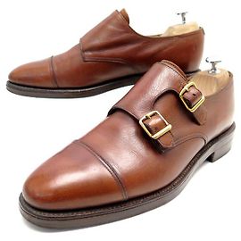 JOHN LOBB SHOES LOAFERS WILLIAM 7.5E 41.5 Couro Marrom Marrom