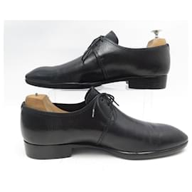 Louis Vuitton Men's Studded Leather Derby Shoes EU 42 UK 8 US 9 at 1stDibs
