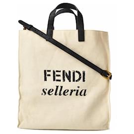 Fendi-Handbags-Cream