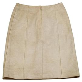 Chanel-Skirts-Beige