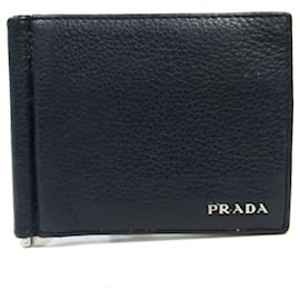 Prada-PRADA wallet-Navy blue