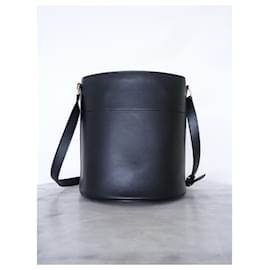 Céline-CELINE Triomphe Bucket bag-Black