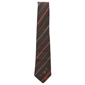gravata vintage Gucci Castanho escuro