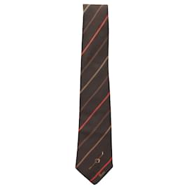 Gucci-corbata vintage gucci-Marrón oscuro