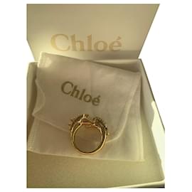 Chloé-Chloé golden horse ring-Golden