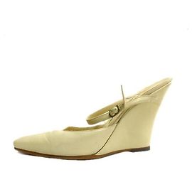Manolo Blahnik Mules compensées Blanc