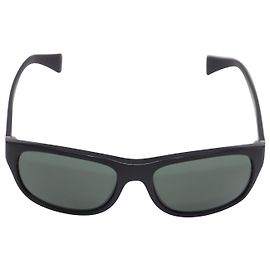 Prada Square Sunglasses in Black Acrylic Black