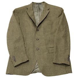 Polo Ralph Lauren-Polo Ralph Lauren Single-Breasted Sport Jacket Blazer in Brown Wool-Brown