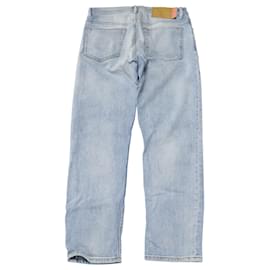 Autre Marque-Jeans Acne Studios Slim Tapered in Cotone Azzurro-Blu,Blu chiaro