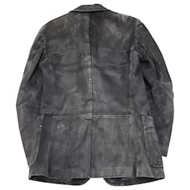 Gucci-Gucci Lapel Collar Jacket in Black Cupro-Black