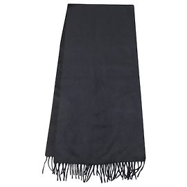 Écharpe à Franges Tom Ford en Cachemire Noir Noir