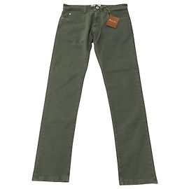 Tom Ford Vaqueros Loro Piana Slim-Fit Stretch-Denim en algodón verde oliva Verde Verde oliva