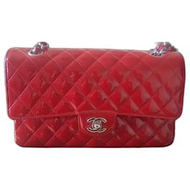 Chanel-Chanel Timeless Classic  Bag-Red