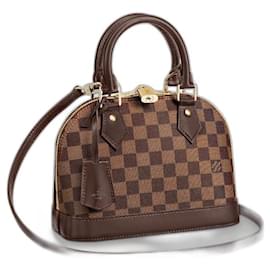 Louis Vuitton-LV alma BB damier novo-Marrom