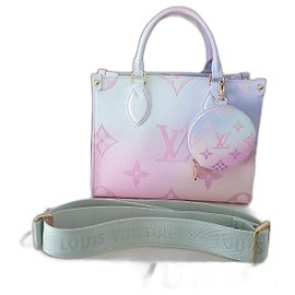 LOUIS VUITTON ONTHEGO PM BAG édition pastel Multicolore