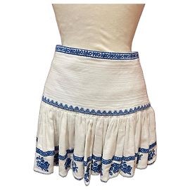 Isabel Marant Etoile Saias Branco Azul