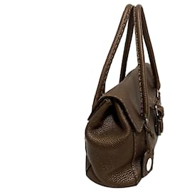 Fendi-Sac à main Fendi Selleria Linda marron-Marron,Marron foncé