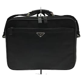 Prada-PRADA Briefcase / nylon / BLK / plain-Black