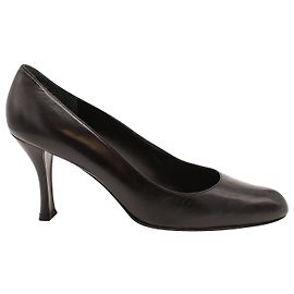 Stuart Weitzman Pumps in Black Leather Black