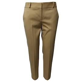 The row-The Row Classic Trousers in Beige Wool-Yellow,Camel