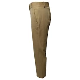 The row-The Row Classic Trousers in Beige Wool-Yellow,Camel