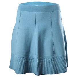 Sandro Paris Strickrock aus blauem Jersey Blau