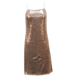 Jason Wu-Jason Wu Sequined Dress in Metallic Viscose-Metallic