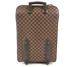 Louis Vuitton-Louis Vuitton Pegase Luggage 55 Damier Ebene Canvas-Brown