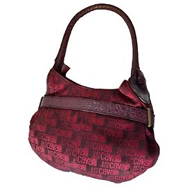Bolsa Hobo Just Cavalli Vermelha de Couro Vermelho