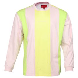 Camiseta de manga comprida Supreme Global Standard em algodão com estampa rosa Outro