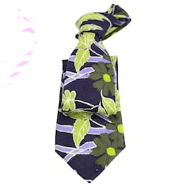 Ralph Lauren-Ralph Lauren Tropical Tie in Multicolor Linen -Other