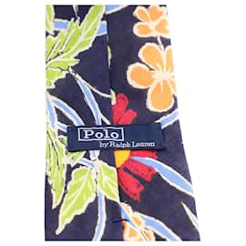 Ralph Lauren-Ralph Lauren Tropical Tie in Multicolor Linen-Other