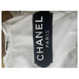 Chanel-T-shirt-Blanc cassé