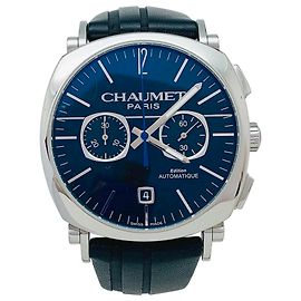 Relógio Chaumet "Dandy" em aço, cuir. Outro