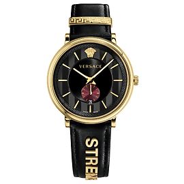Versace V-Circle - La montre édition Manifesto Doré Métallisé