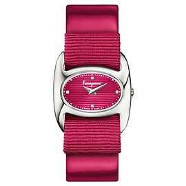 Salvatore Ferragamo Varina Strap Watch Metallic