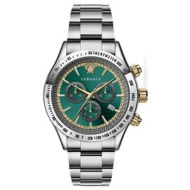 Versace Orologio da polso crono classico Metallico
