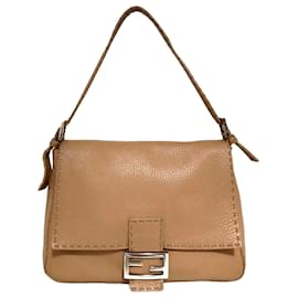 Fendi-Sac à bandoulière Fendi Selleria Mamma Forever marron-Marron