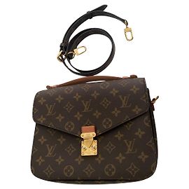 Bolsa Louis Vuitton Metis de couro marrom Marrom
